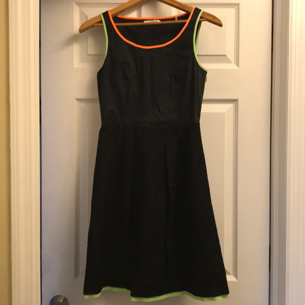 T Tahari black dress